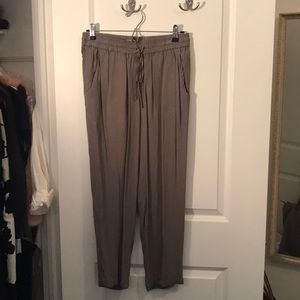 J. Crew high waisted grey pants with pockets